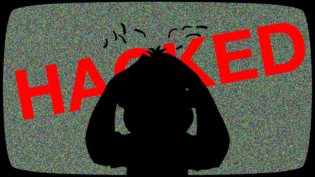 tv-hacked-character Youtube Channel Hacked